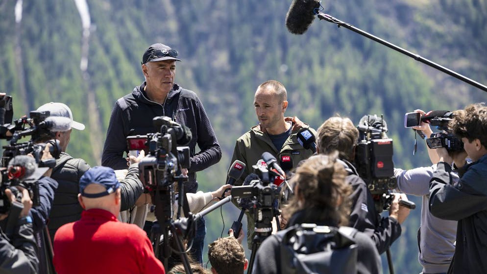 Gletschersturz im Lötschental. Die Bilder aus Blatten gehen um die Welt