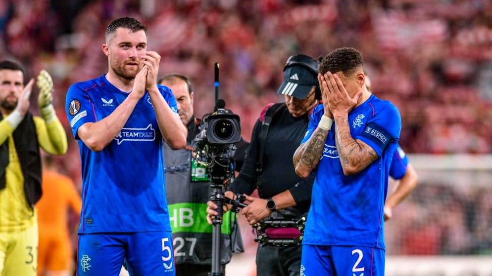 Die Glasgow Rangers scheiterten in dieser Saison in der Europa League im Viertelfinal an Athletic Bilbao.