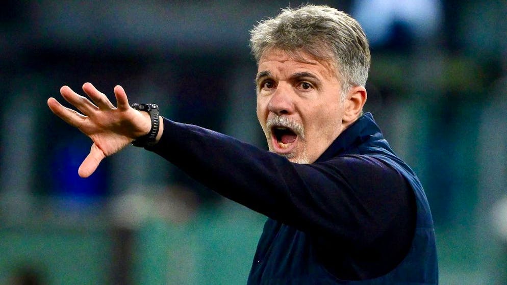 L'entraîneur de la Lazio Marco Baroni, arrivé l'été dernier, a quitté ses fonctions.