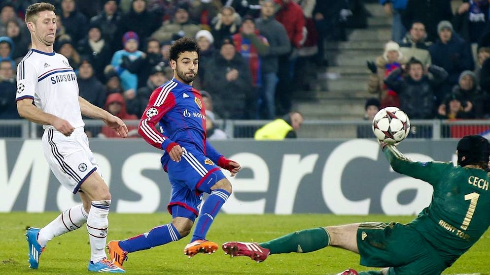 Mo Salah traf schon im FCB-Dress gegen den FC Chelsea.