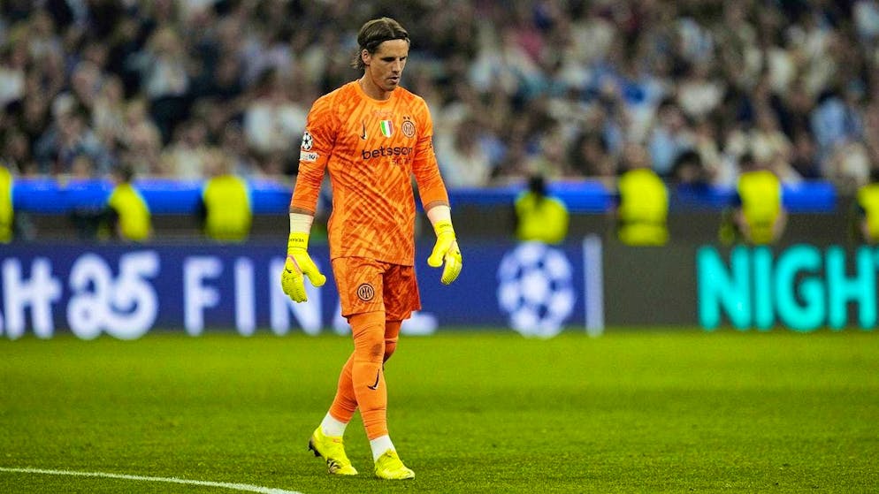 Yann Sommer has to concede five goals in the Champions League final.