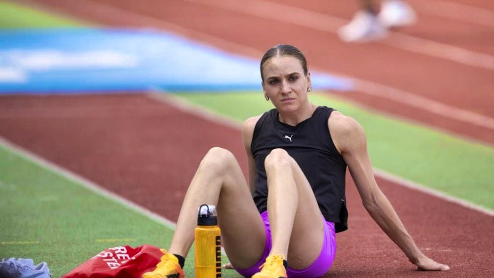 Annik Kälin was stopped in Götzis by groin problems.