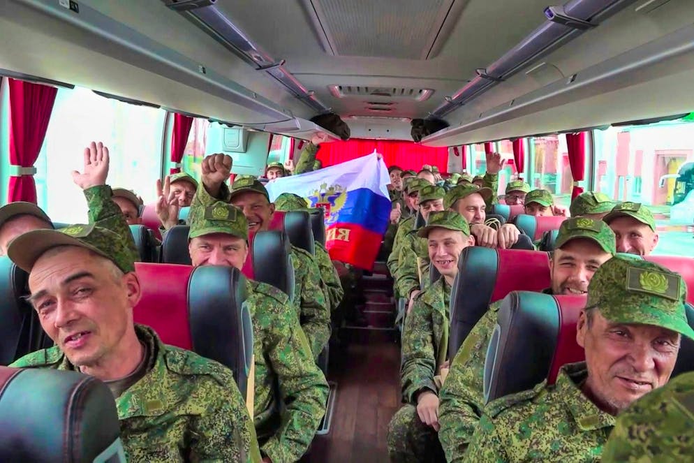 Ukraine destroys Russian planes ahead of talks - Gallery. Russia and Ukraine have exchanged more prisoners. (archive picture)
