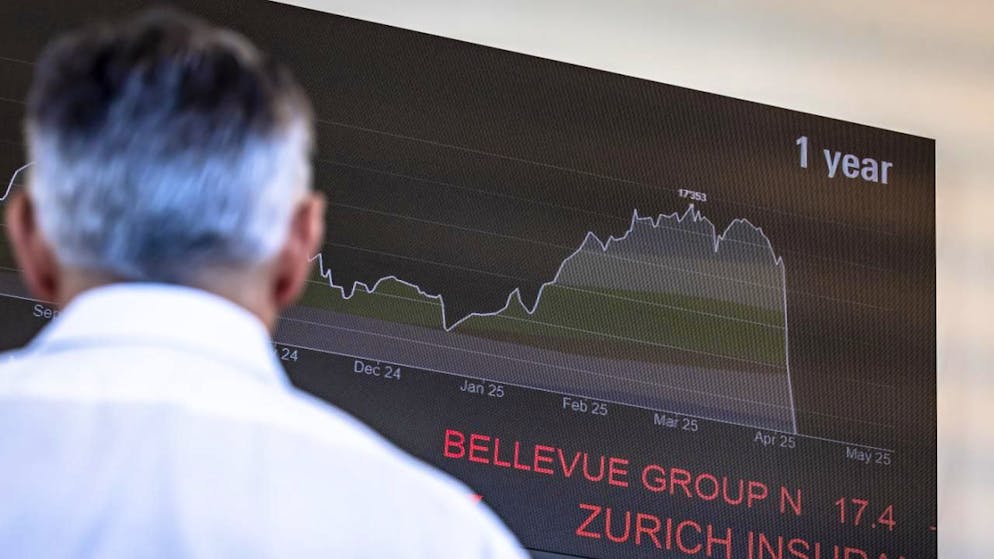 Chiusura in rosso per la Borsa svizzera.