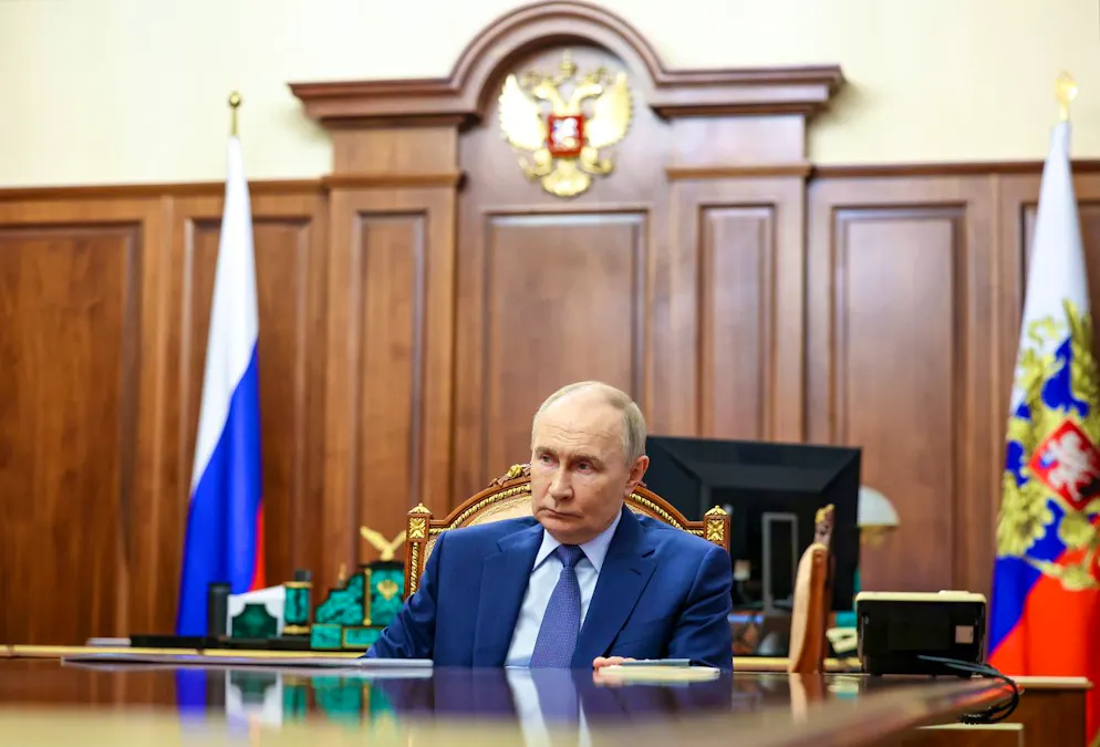 Il presidente russo Vladimir Putin.