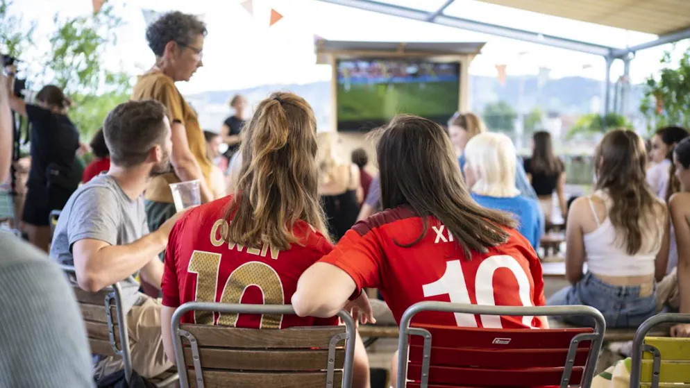 Bâle se prépare à accueillir un demi-million de fans dans les zones dédiées pour le match d'ouverture de l'Euro dames 2025 début juillet (archives).