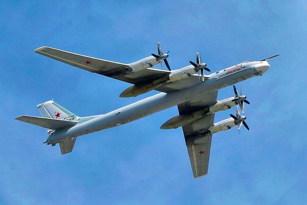 Ukraine destroys Russian planes ahead of talks - Gallery. Several Russian Tu-95 long-range bombers are said to have been destroyed by a Ukrainian drone attack. (archive picture)