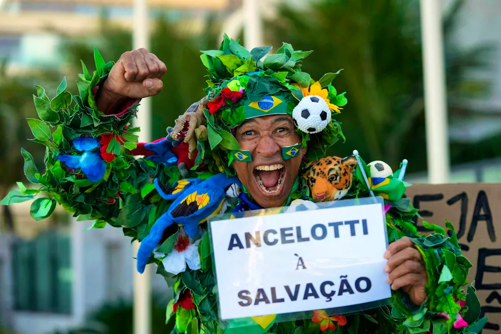 Between skepticism and longing: Ancelotti's Brazil mission - Gallery. Fans have hope again.