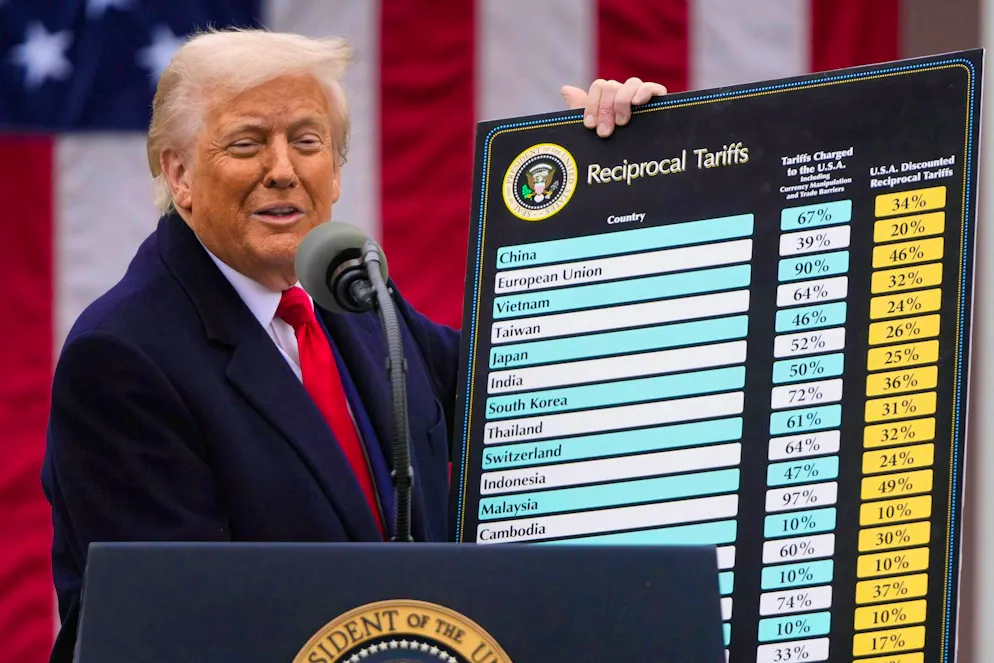 L'administration de Trump pense que les droits de douane et d'autres mesures politiques pourraient faire baisser la dette publique.