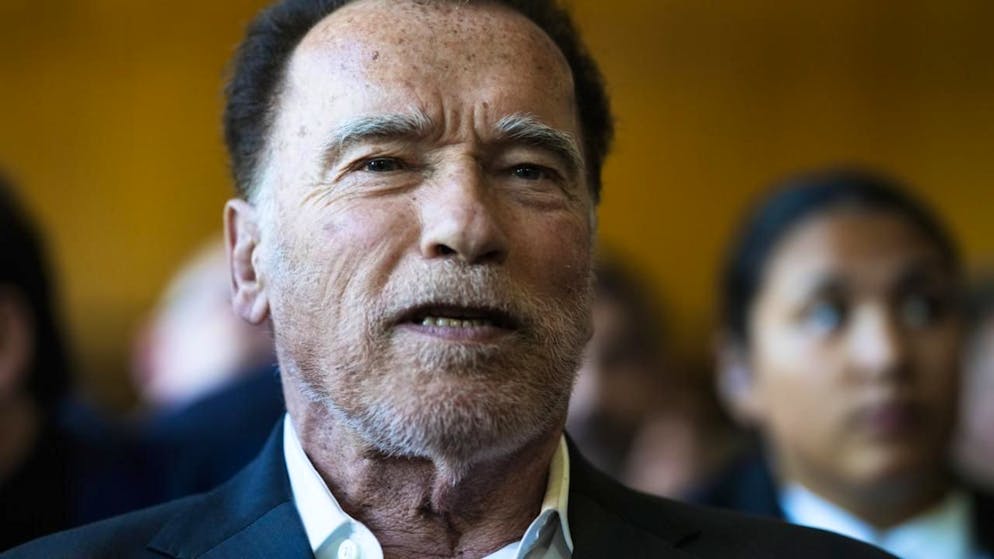 "Schwarzy", 77 ans, est présent en Autriche pour son neuvième sommet annuel consacré au climat.