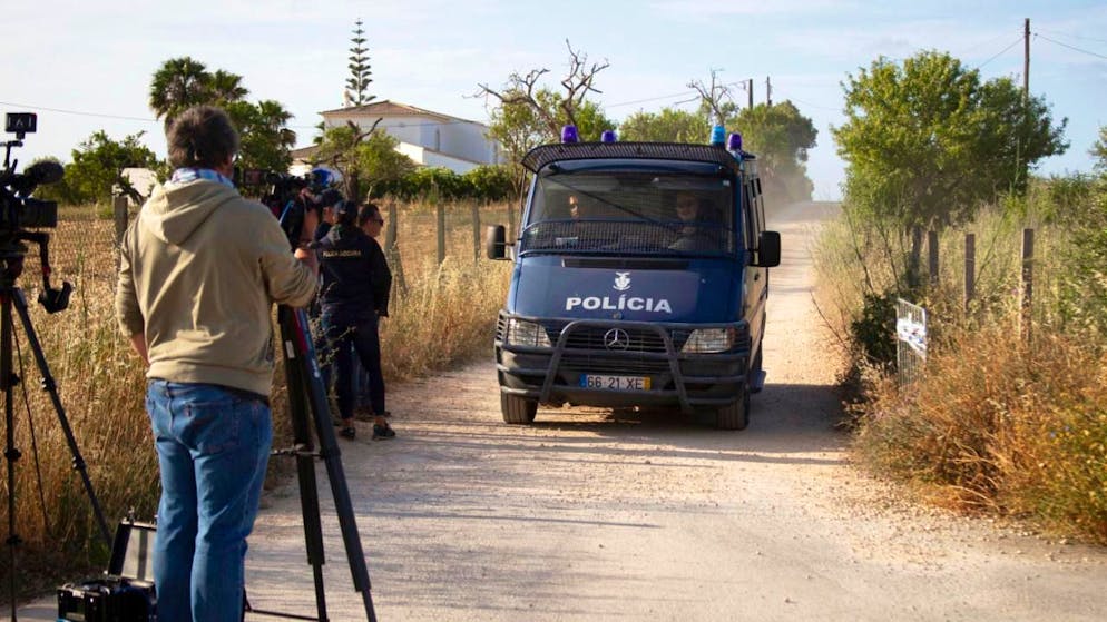 La polizia è tornata in una zona già ispezionata nei pressi di Lagos, in Algarve, alla ricerca di indizi sulla scomparsa di Maddie.