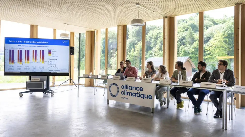L'Alliance climatique suisse a présenté mardi un nouveau plan d'action à l'occasion de son 20e anniversaire.