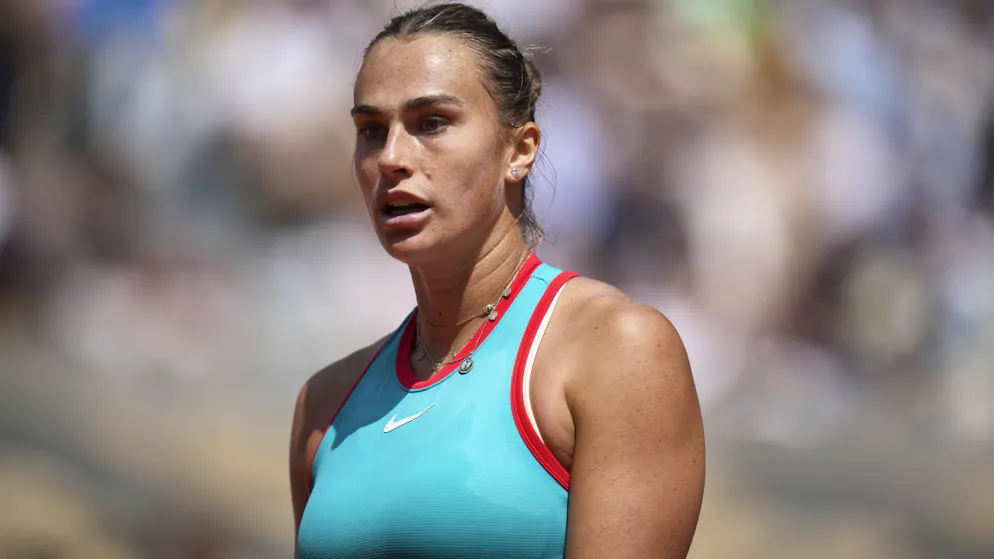 Aryna Sabalenka a demandé à ce que les joueuses bénéficient du «même traitement» médiatique que les joueurs.