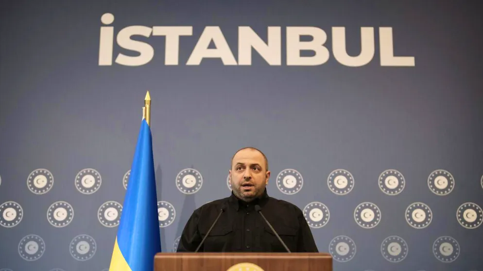 Moscou demande à Kiev de retirer ses troupes des 4 régions d'Ukraine dont la Russie revendique l'annexion. Ces conditions sont inacceptables pour Kiev, qui demande le retrait des troupes russes de son territoire et des garanties de sécurité des Occidentaux. Ici, le ministre ukrainien de la défense.