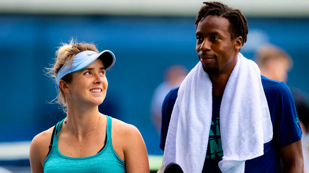 Elina Svitolina et Gaël Monfils sont mariés depuis 2021 (archive).