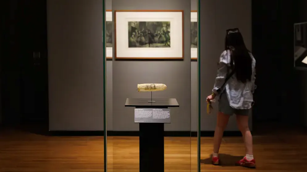 Un nuovo pezzo particolare a un museo di Amsterdam.