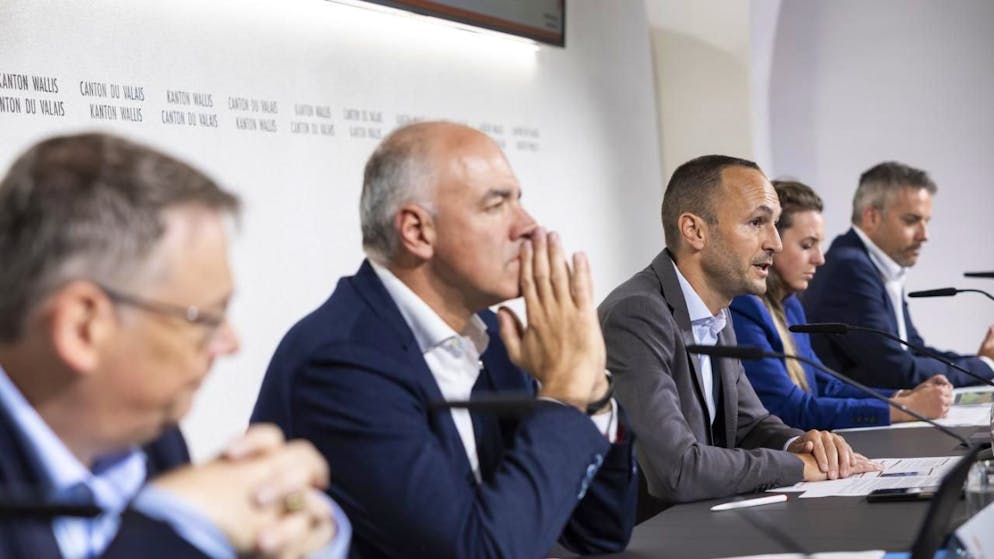 Réuni au complet mercredi à Sion, le Conseil d'Etat valaisan a annoncé plusieurs mesures de soutien aux habitants de Blatten.