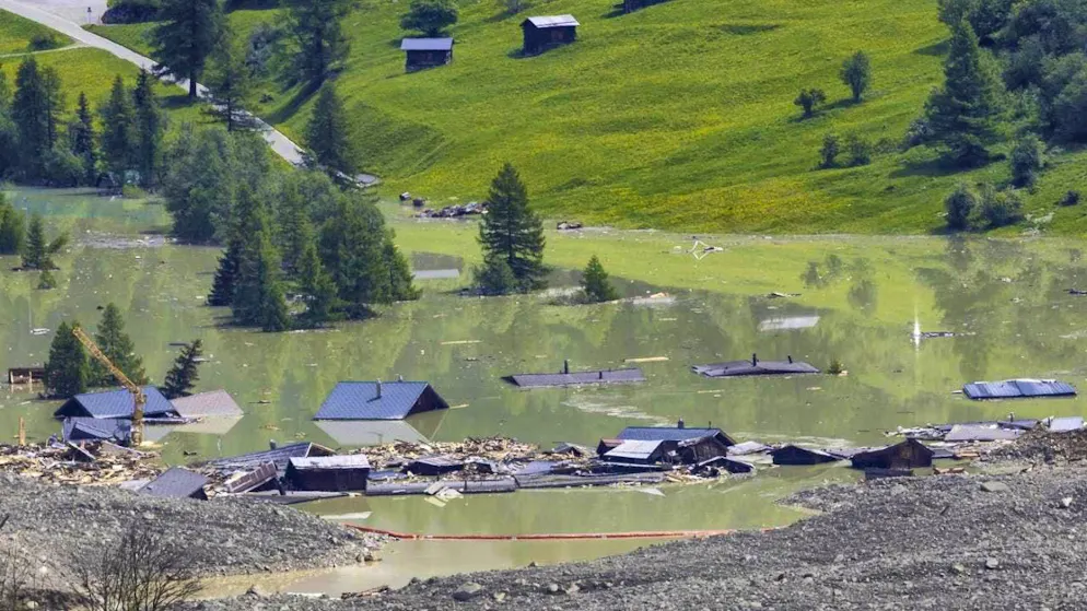 The devastated Blatten VS is also receiving financial aid from the Principality of Liechtenstein. (archive picture)