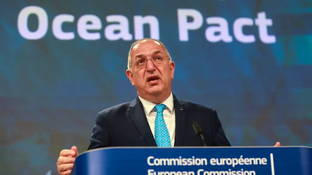 La Commission européenne a adopté jeudi un pacte européen pour un océan sain, une économie bleue compétitive et des communautés côtières prospères. "Il est urgent d'agir", selon le commissaire européen Costas Kadis.