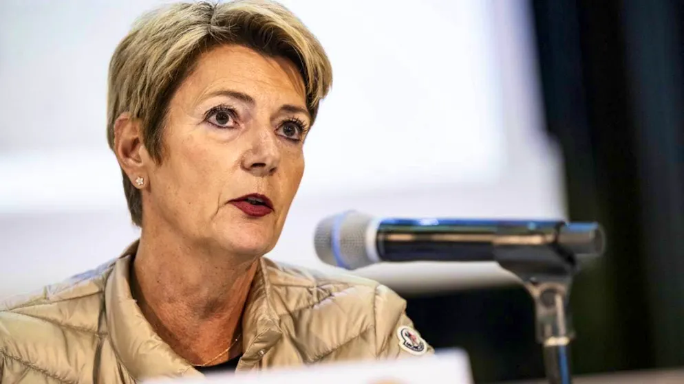 Karin Keller-Sutter opened the Swiss Economic Forum in Interlaken BE on Thursday. (archive picture)