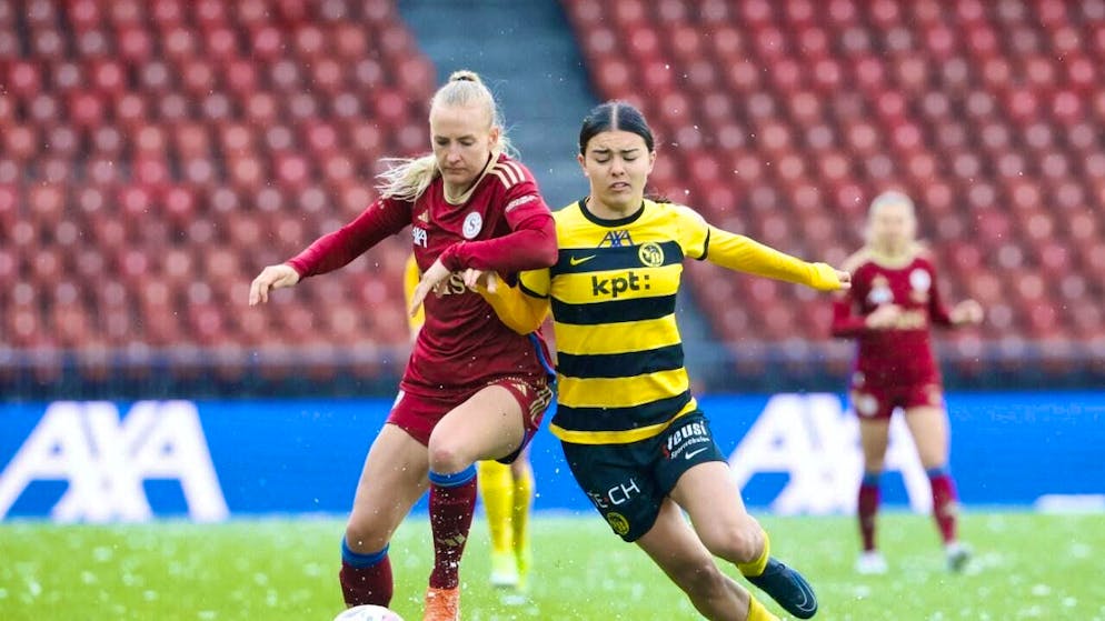 Naomi Luyet (right) moves to Hoffenheim in the German Bundesliga