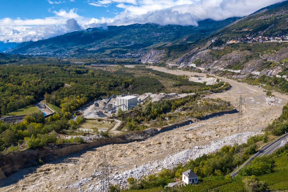 Les travaux sont prévus sur le territoire des communes de Rarogne et Baltschieder, plus précisément sur 1,3 km entre le seuil de Giblätt et le pont de St-German, indique jeudi l'Etat du Valais dans un communiqué. (Archives)