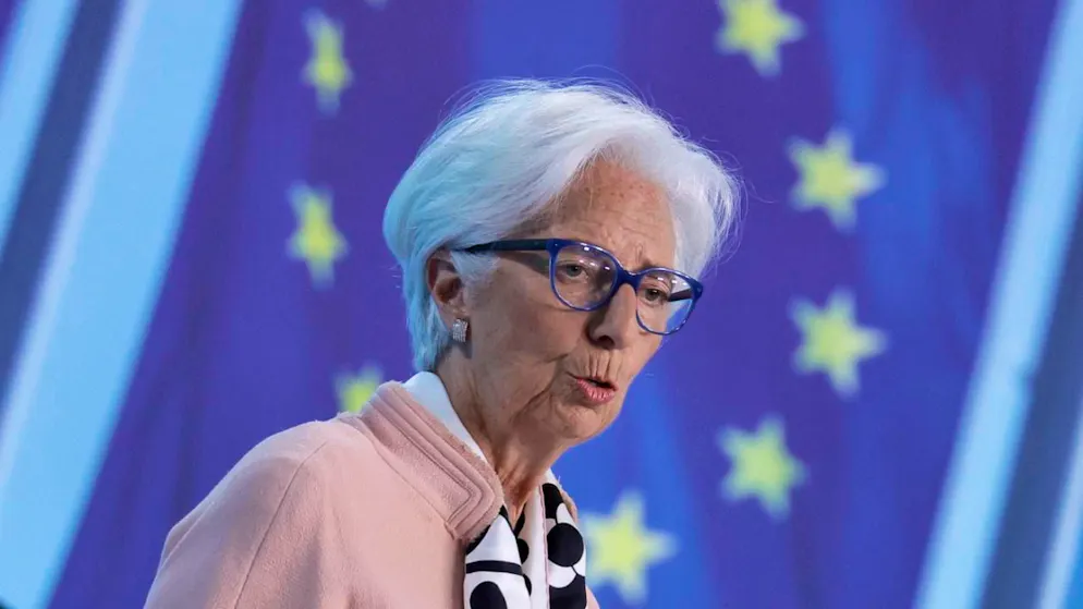 La Banque centrale européenne (BCE), présidée par Christine Lagarde, espère relancer la croissance économique de la zone euro (archives).