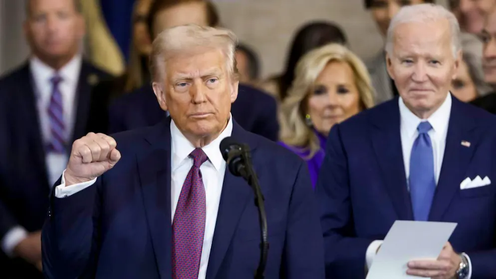 Donald Trump et Joe Biden.