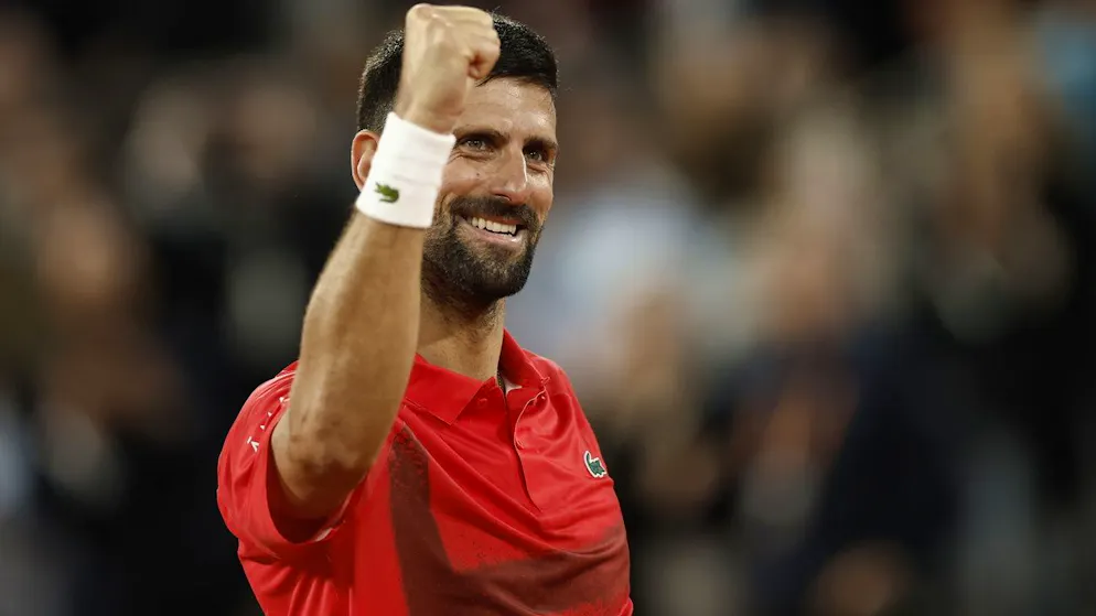 Roland-Garros. 41 coups, 1 minute : le point exceptionnel remporté par Djokovic !