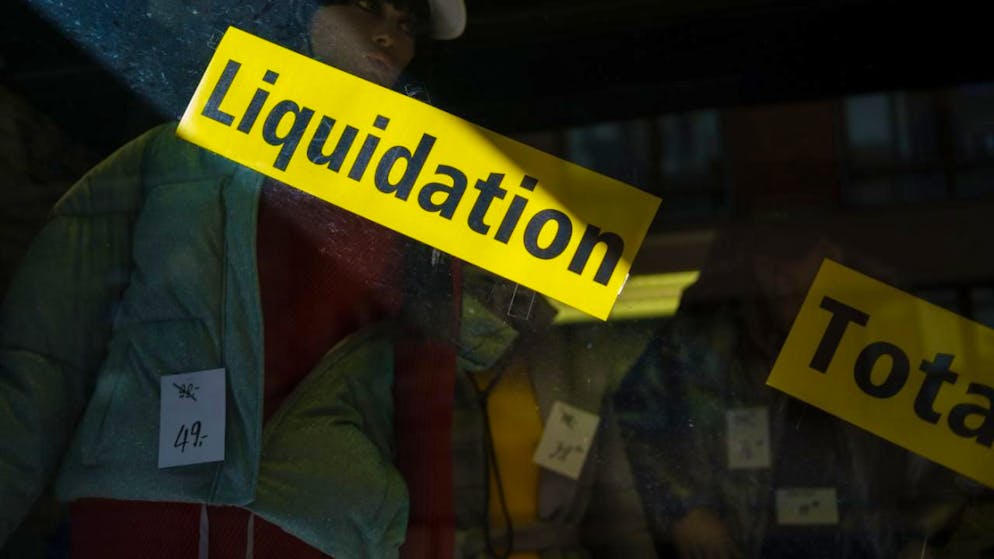 Le nombre de sociétés biffées du registre du commerce a bondi de 13,5% en mai (archives).