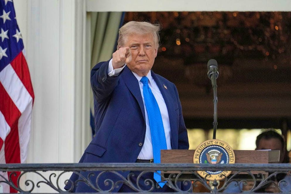 Trump rows back and no longer wants so many deportations.