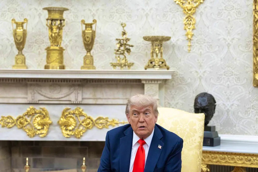That's how nice the White House looks now.