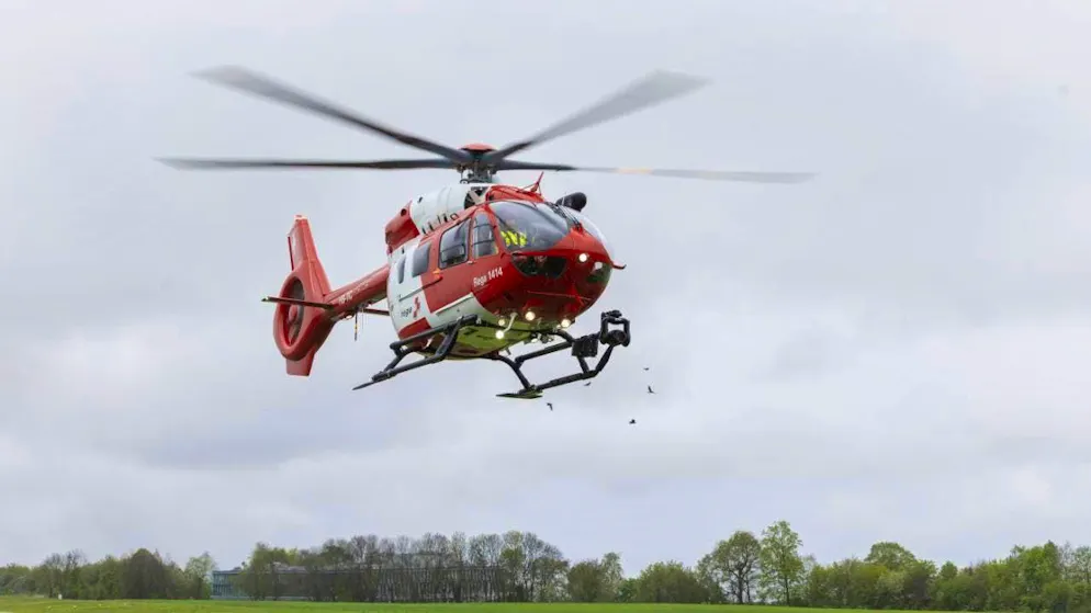 The Kägiswil airfield is ideal, Rega CEO Ernst Kohler told CH Media. (archive picture)