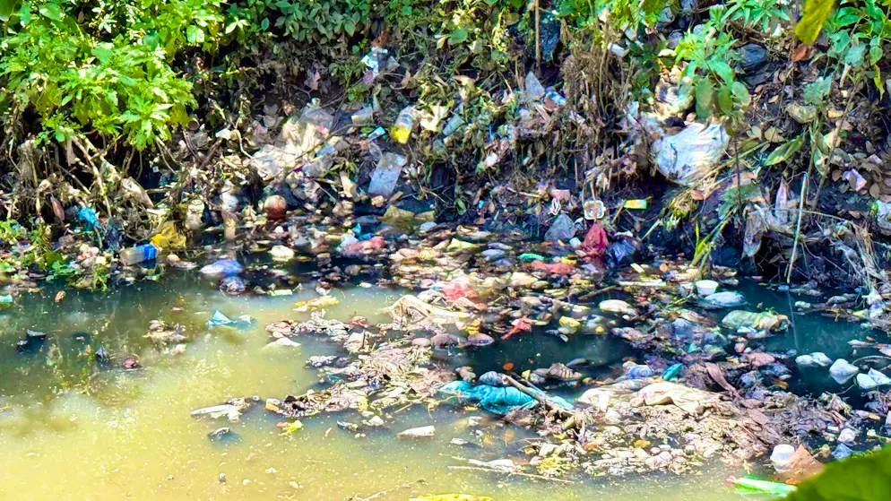 A sea of garbage: On the 