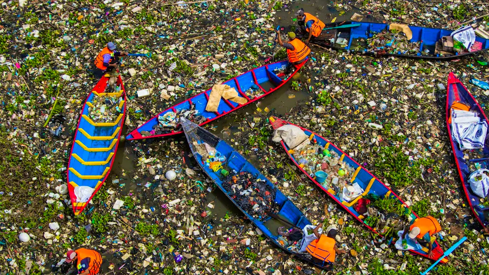 A sea of garbage: On the 