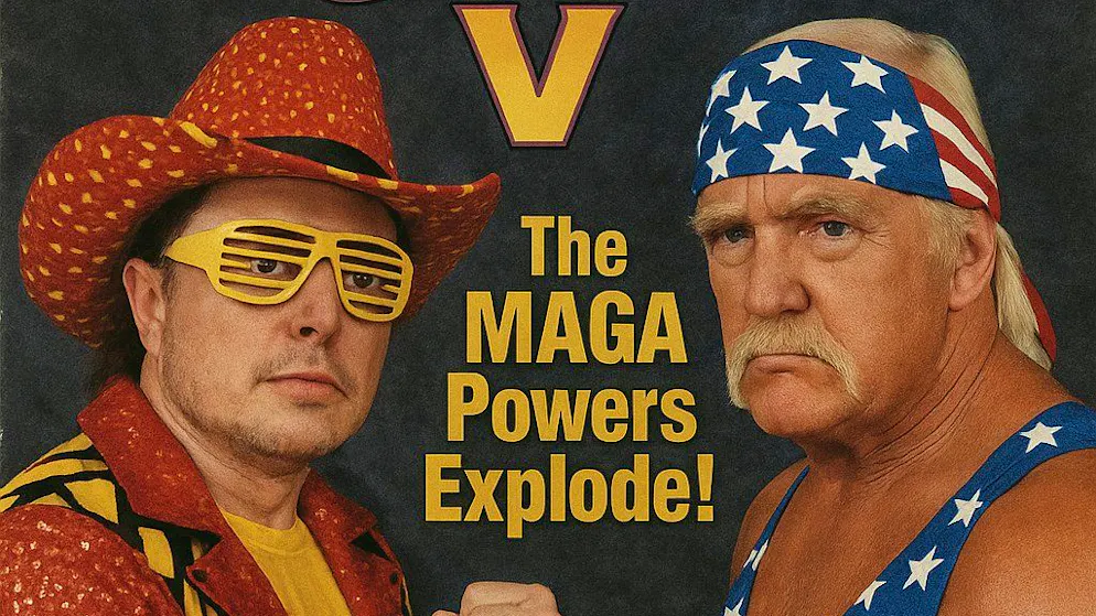 Alphatians in an infight. Musk and Trump argue - and the internet laughs