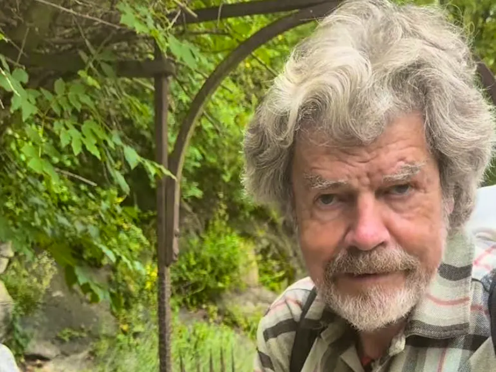 Reinhold Messner ricomincia da capo. 