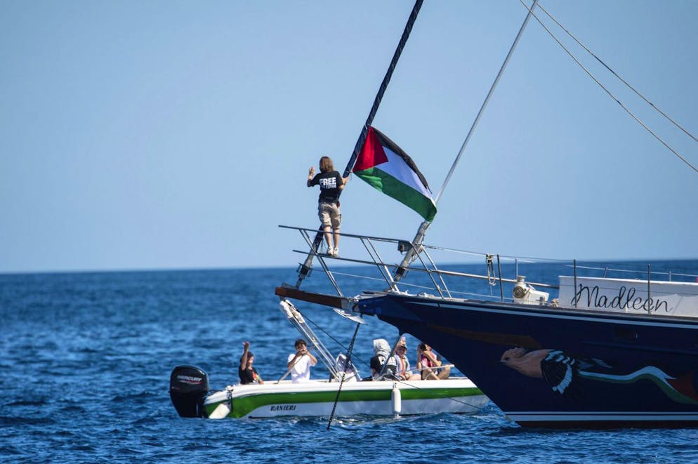 La flottille Global Sumud a été interceptée alors qu'elle s'approchait des côtes de la bande de Gaza (archives).