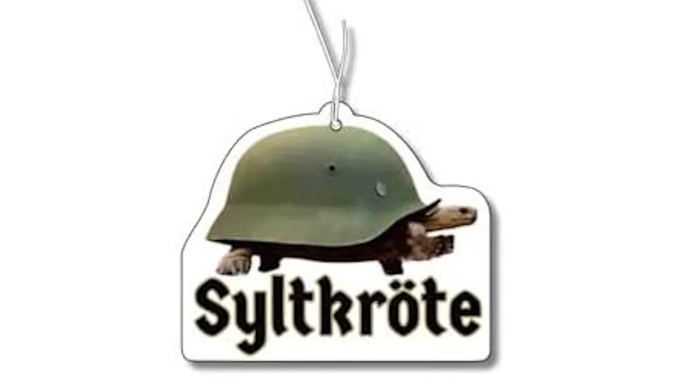 Quality control failed. Post sold scented fresheners with Nazi motifs