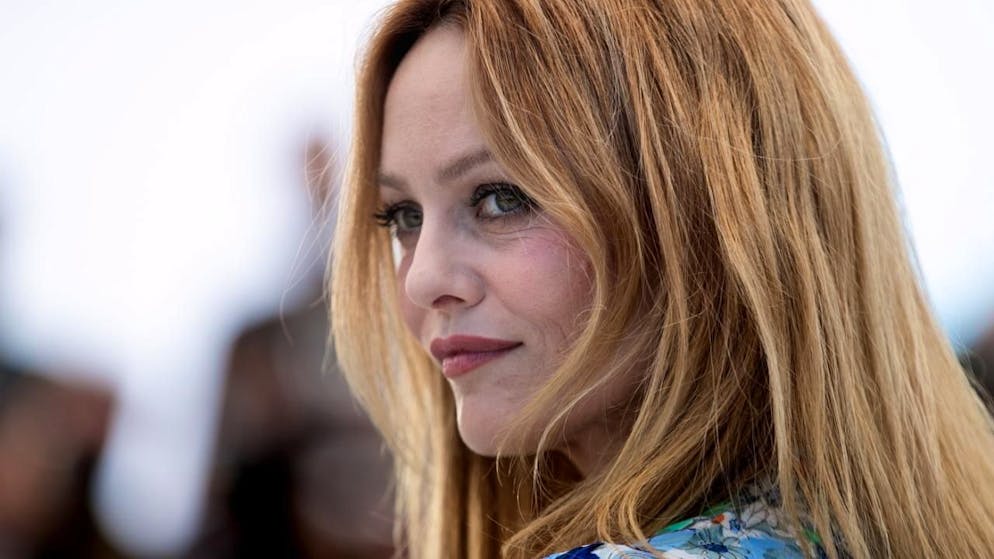 French star in Switzerland. Vanessa Paradis is currently shooting a movie in Valais