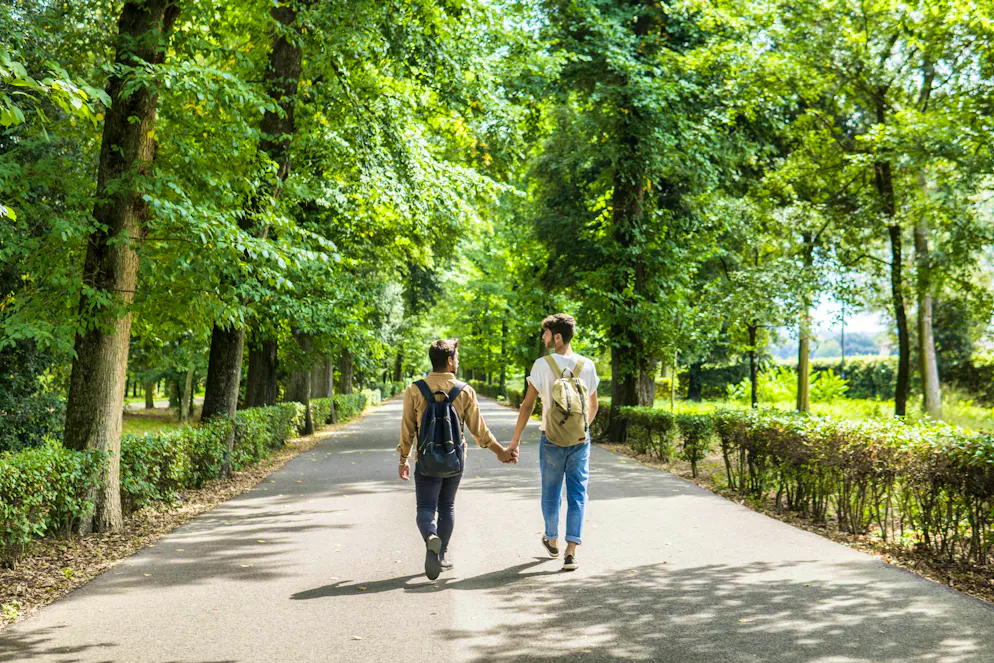 Because a gay couple want to protect their privacy, they are now in the public eye. The Federal Supreme Court will soon rule on the legality of a house search (symbolic image).