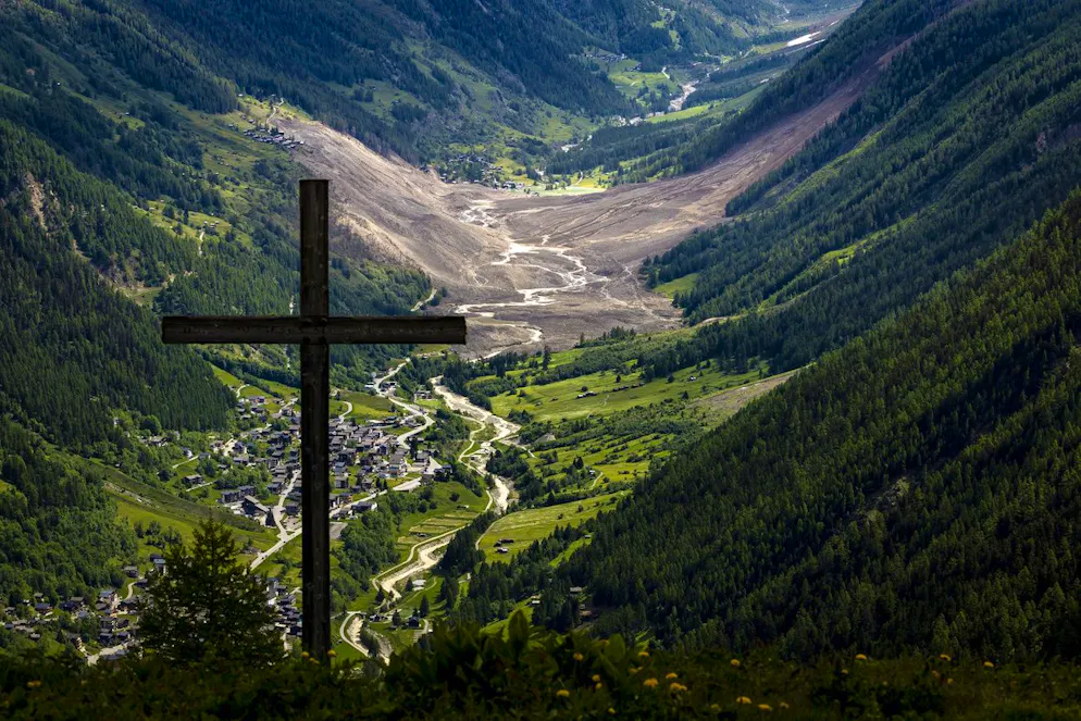 Les zones à risques sont particulièrement nombreuses dans les cantons de montagne (archives).
