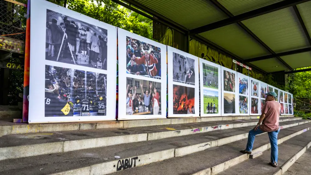 Presstival fait aussi la part belle à la photo avec une exposition sur la ferveur des supporters
