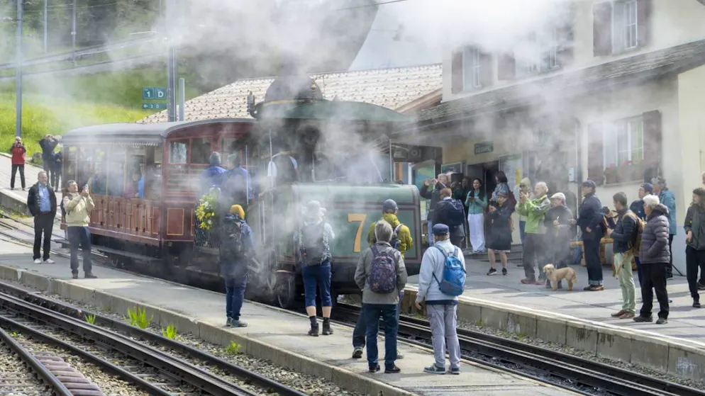 Le chemin de fer Arth-Rigi écrit l'histoire depuis 150 ans - Gallery. Un dimanche à toute vapeur en Suisse centrale pour les 150 ans du chemin de fer Arth-Rigi.