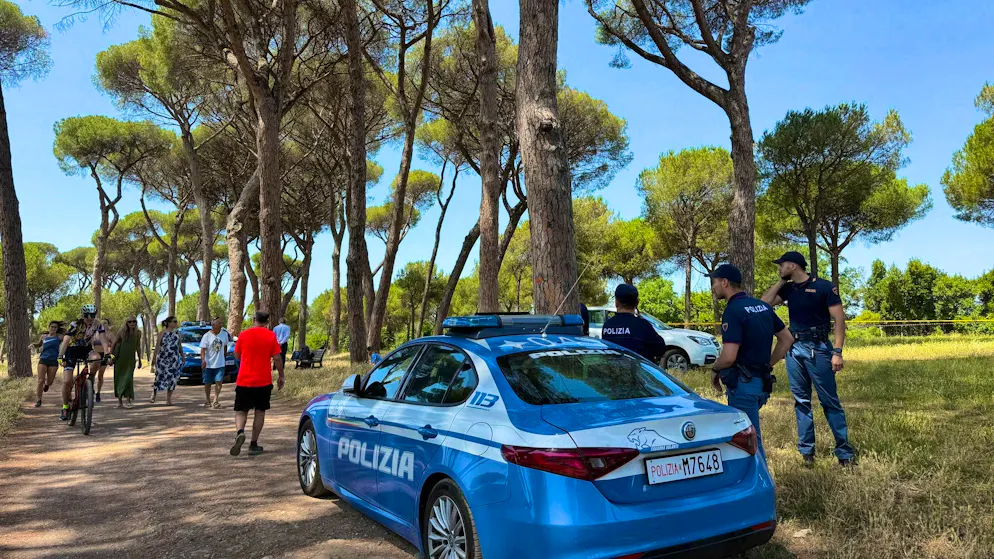 The bodies of a woman and a toddler were discovered in a popular park.