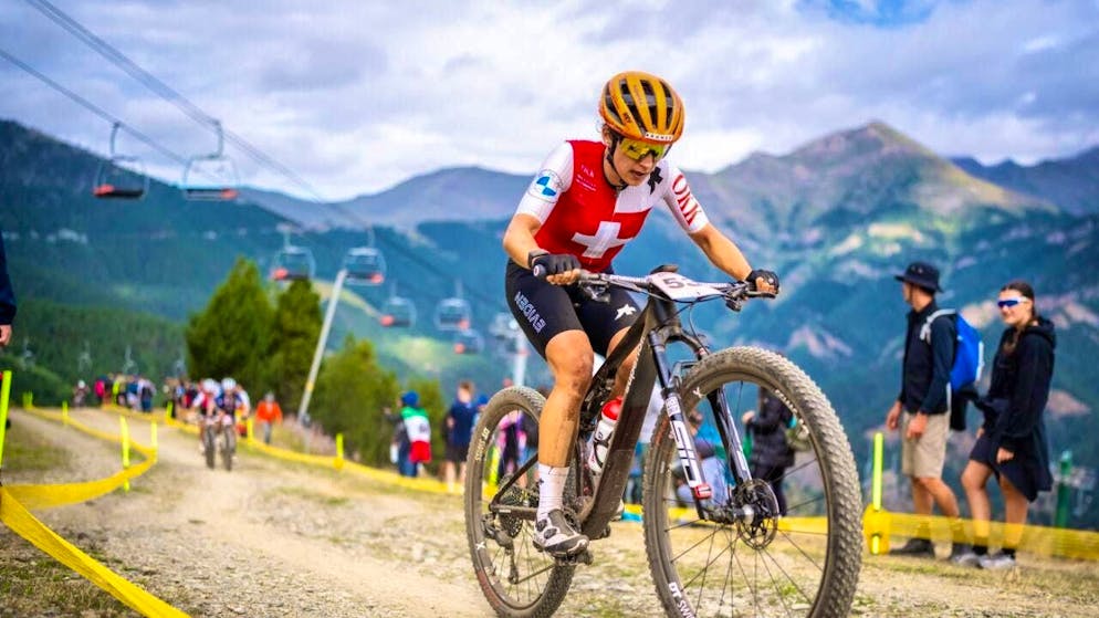 Ramona Forchini secures the fourth Swiss podium finish in cross-country in the fourth World Cup race of the season