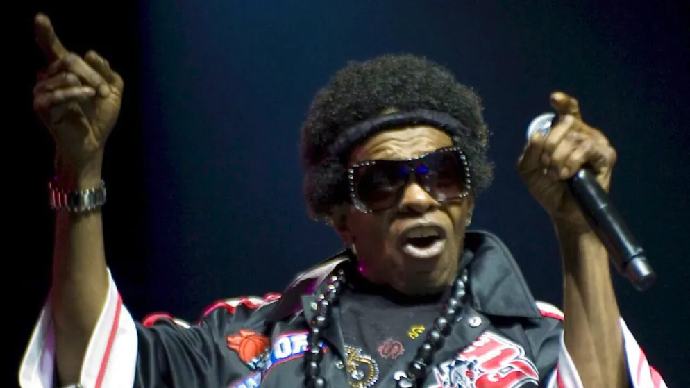 Sly Stone sur la scène de l'Olympia de Paris en 2007 (archives).