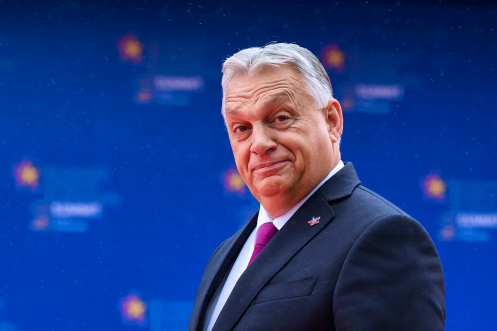 M. Orban s’est exprimé lors d’un meeting dans le Loiret, à l’invitation de Marine Le Pen et Jordan Bardella, en présence de divers partenaires continentaux des mouvements souverainistes. (archives)