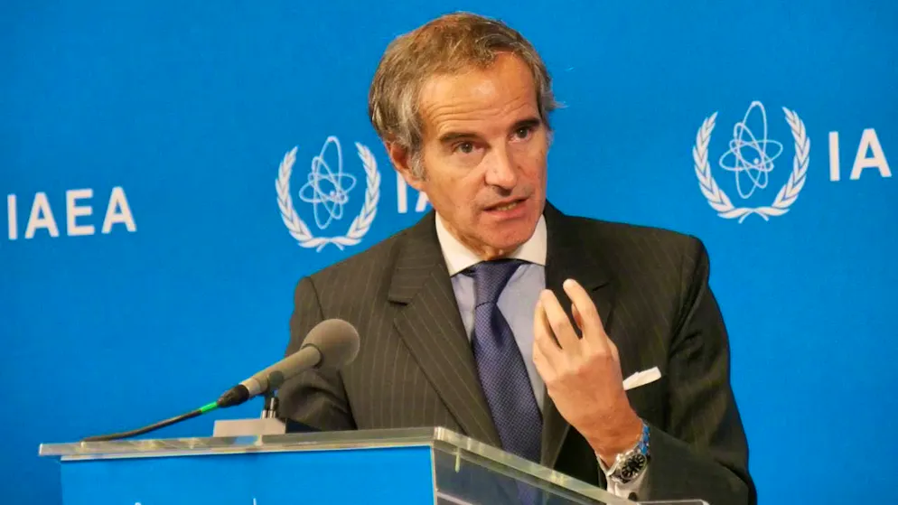 Rafael Grossi is increasingly concerned about Iran's nuclear program. Photo: Albert Otti/dpa