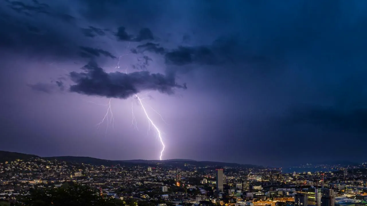 Weather. The thunderstorm season is open